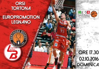 Domenica esordio con Tortona