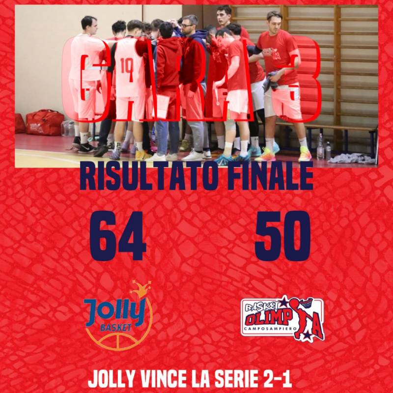 Finisce in gara 3 di playoff la stagione dell'Olimpia Basket 