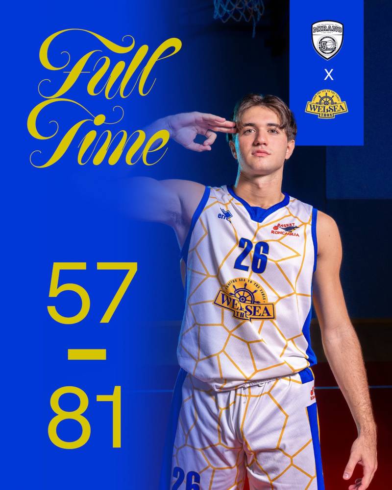 3a giornata | Vetorix Mirano - Welsea Roncaglia 57-81 