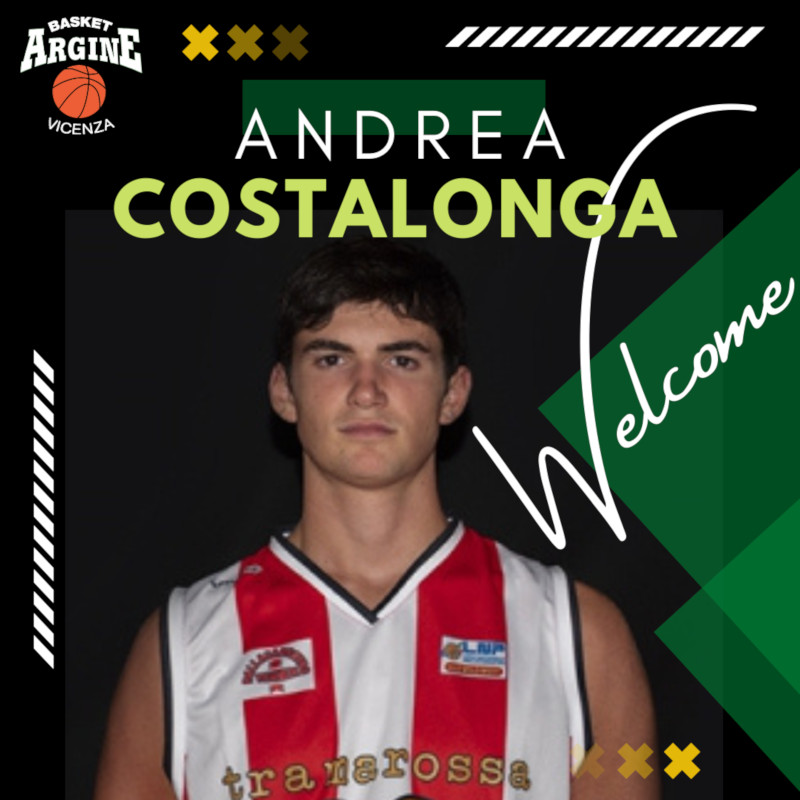 Andrea Costalunga si aggiunge al roster di ARGINE BASKET!