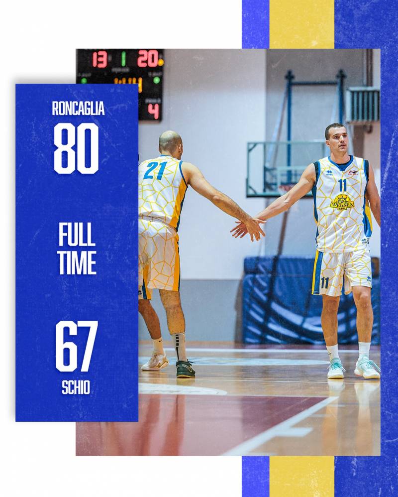 Basket Roncaglia chiude la regular season con una vittoria 