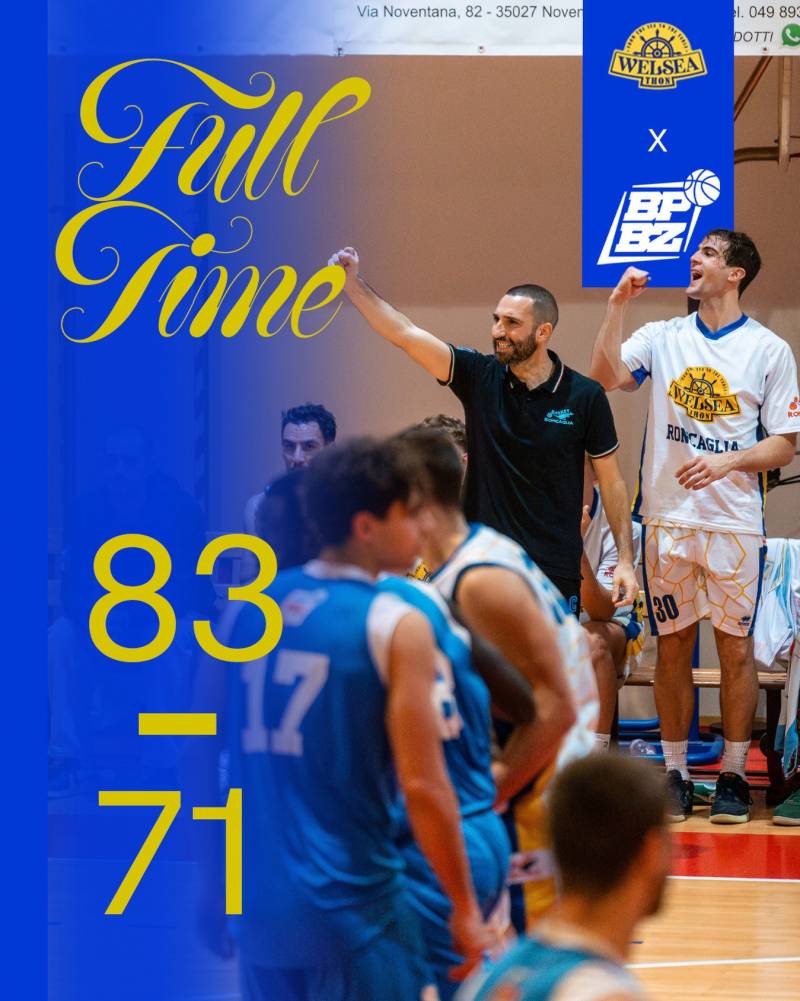 14a giornata | Welsea Roncaglia - Basket Piani Bolzano Bozen 83-71 