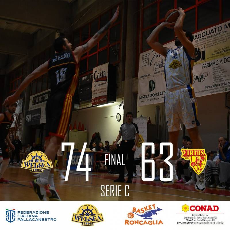 Welsea Roncaglia 74 - 63 Basket Virtus Murano 1954 