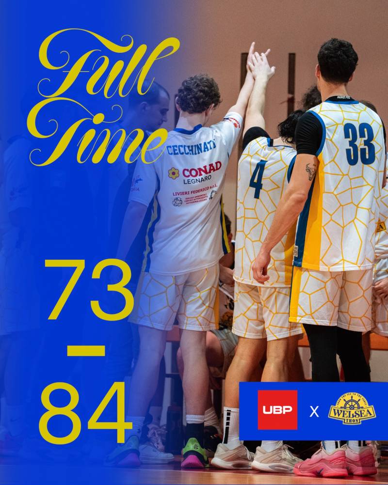6a di ritorno | UBP - Welsea Roncaglia 73-84 