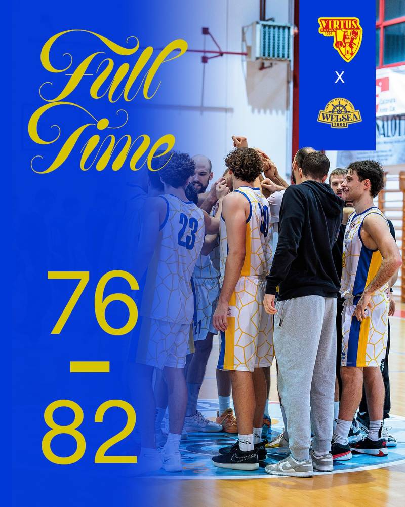 5a giornata | Virtus Murano - Welsea Roncaglia 76-82 