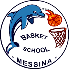 Logo Basket School Messina sq.C