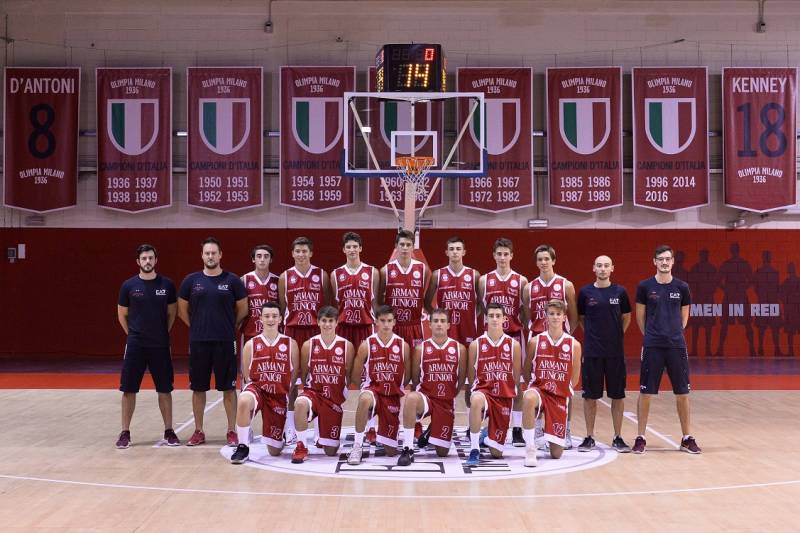 Foto squadra OlimpiaJrMilano 2019 Foto squadra OlimpiaJrMilano 2019
