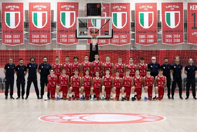 Foto squadra OlimpiaJrMilano 2020