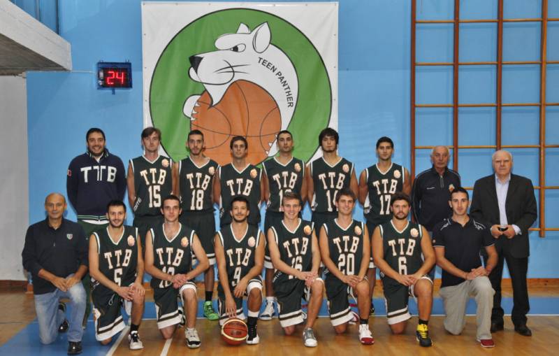 Foto squadra Torino Teen Basket 2014