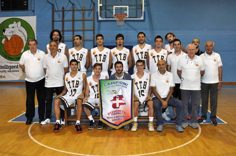 Foto squadra Torino Teen Basket 2015