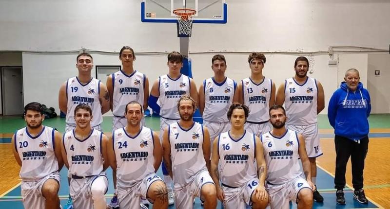 Foto squadra ArgentarioBasket 2023