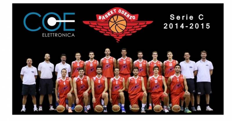Foto squadra Basket Oderzo 2015