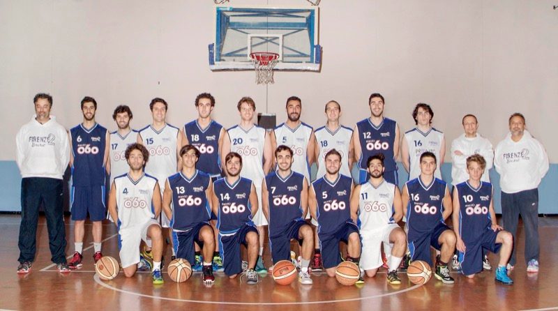 Foto squadra Firenze 2 Basket 2016
