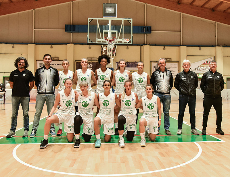 Foto squadra PonzanoBasket 2021