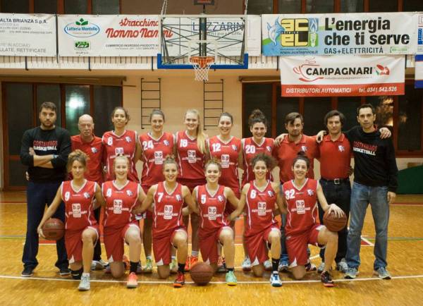 Foto squadra Basket Costa Masnaga 2015