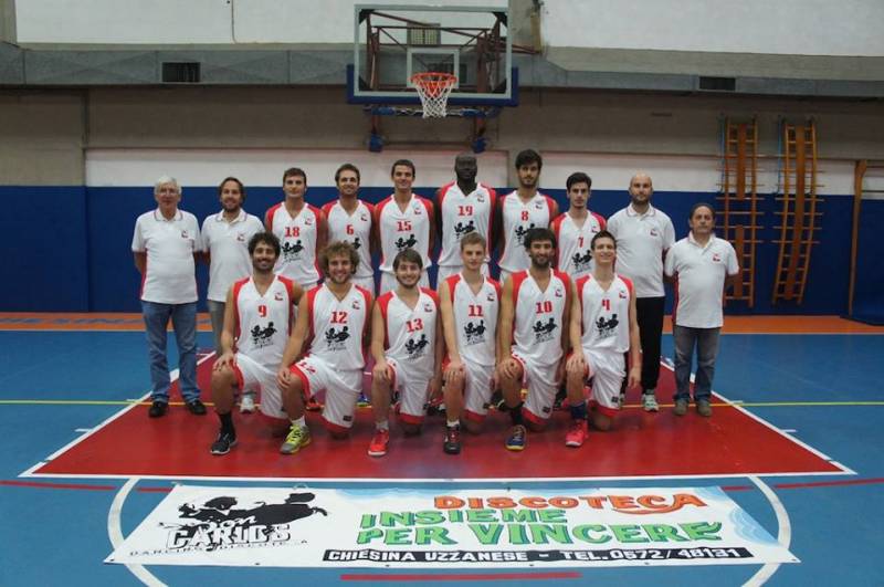 Foto squadra Chiesina Basket 2014