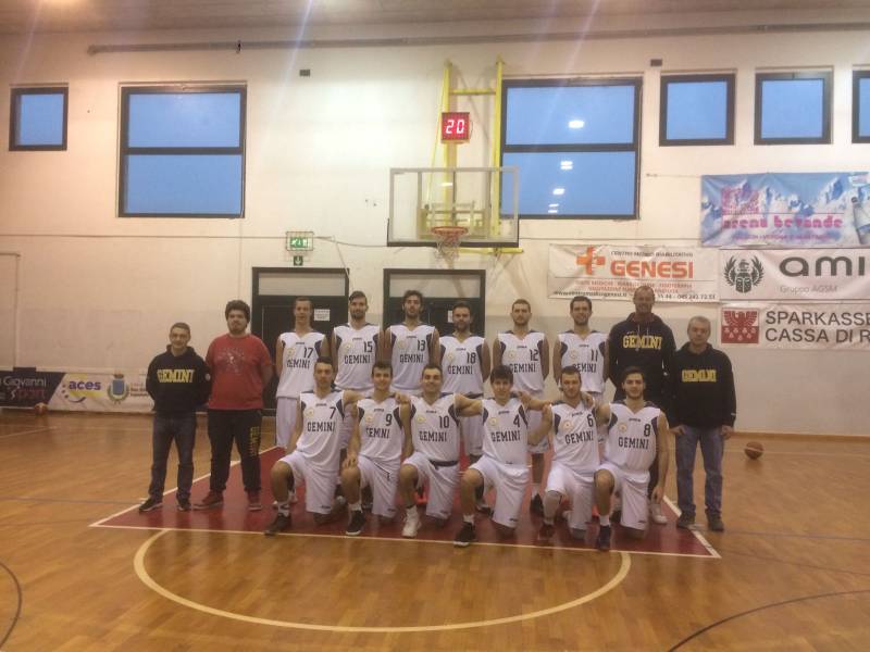 Foto squadra GeminiBasketball 2017