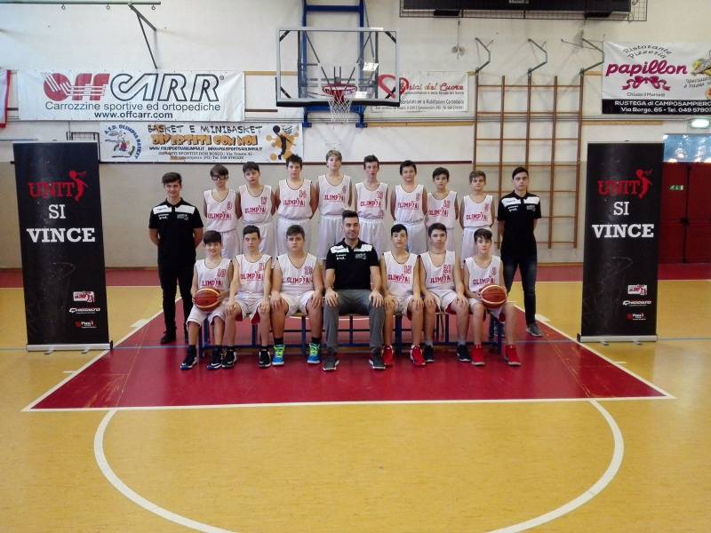 Foto squadra OlimpiaCamposampiero 2018