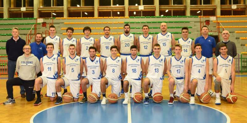 Foto squadra BasketCologno 2018
