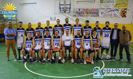 Foto squadra BasketCalimera 2019