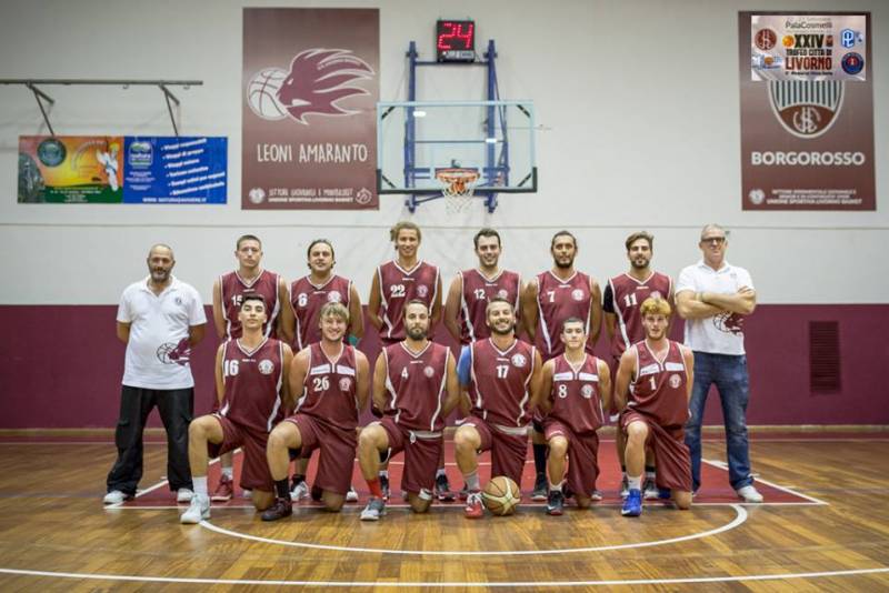 Foto squadra LivornoBasket 2018