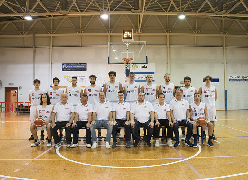 Foto squadra InternationalBasketImola 2020