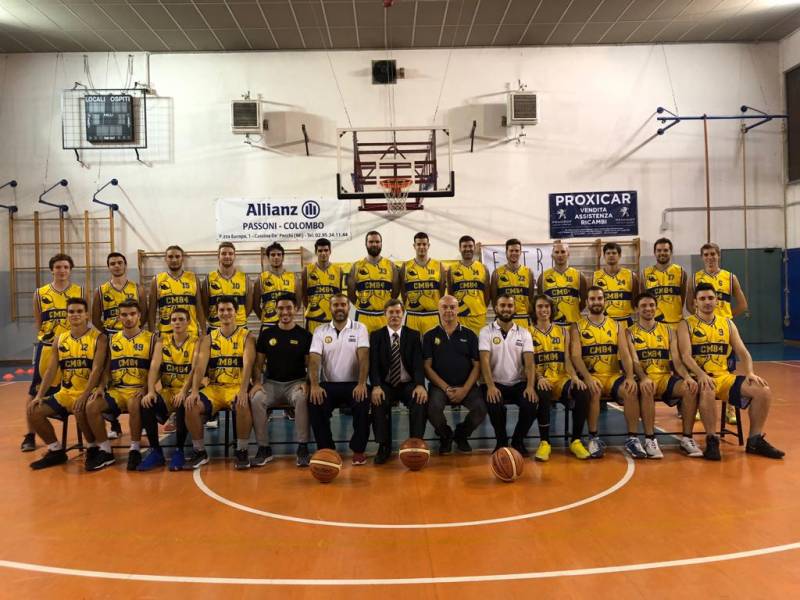 Foto squadra Basket84CassinaD.P. 2019