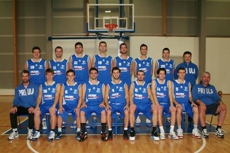 Foto squadra Priula Basket 2012
