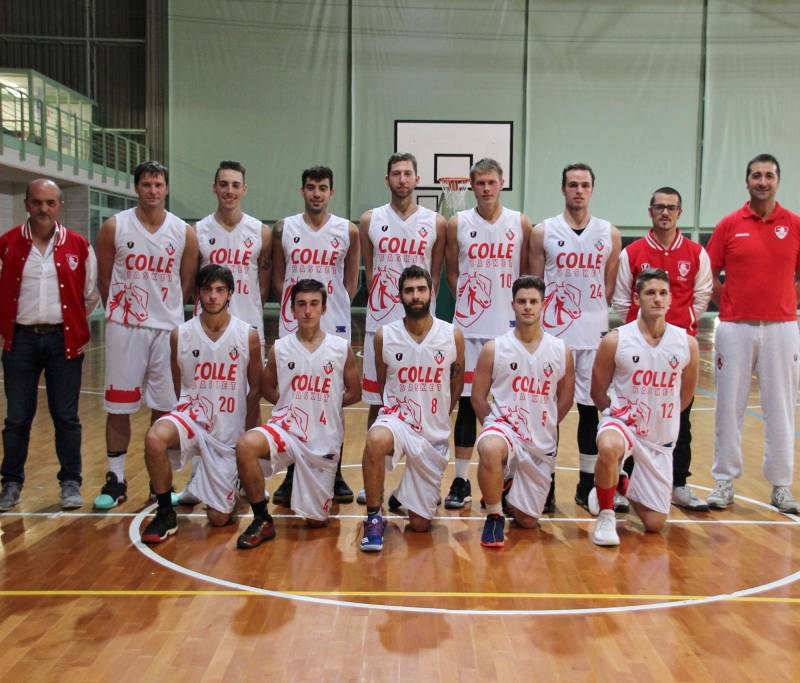 Foto squadra ColleBasket 2018