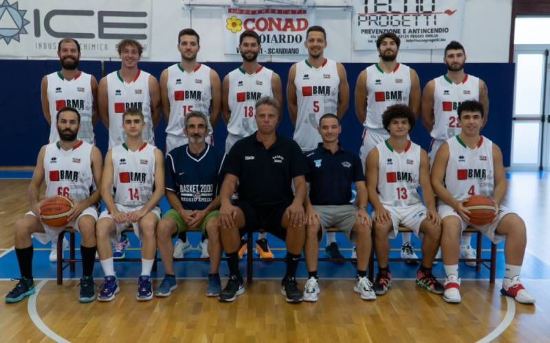 Foto squadra Basket2000ReggioEmilia 2022