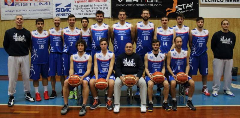 Foto squadra BasketPiaveSpresiano 2016