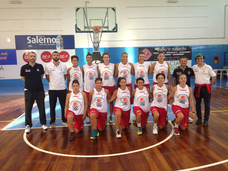 Foto squadra Salerno Basket 2014