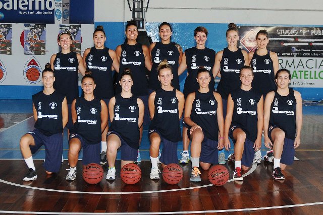 Foto squadra Salerno Basket 2015