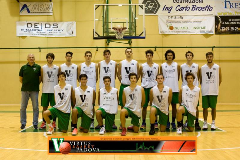 Foto squadra Virtus Padova 2015