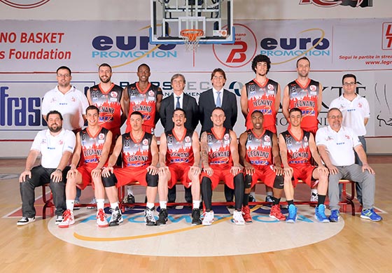 Foto squadra L.B. Legnano Basket Knights 2015