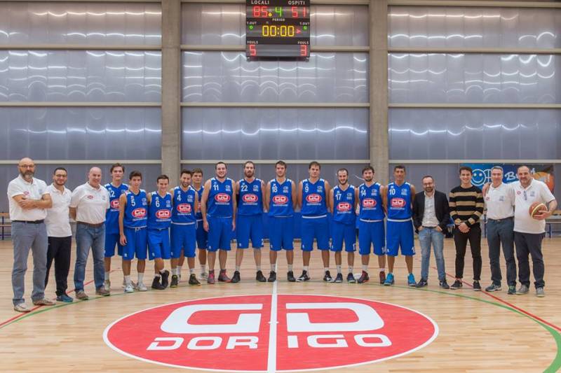 Foto squadra Basket94Pieve 2018