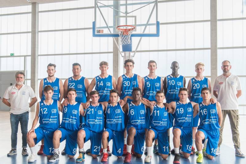 Foto squadra Basket94Pieve 2018