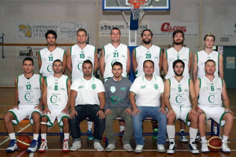 Foto squadra Basket 95 Imola 2014