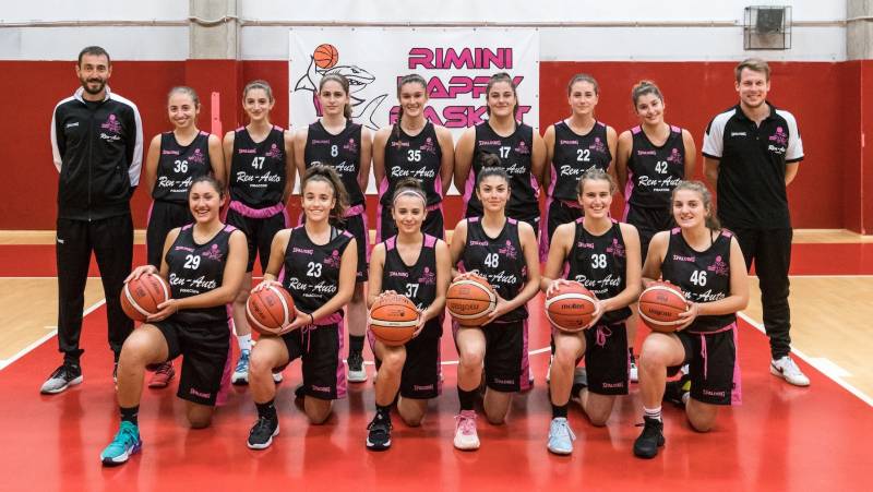 Foto squadra RiminiHappyBasket 2023