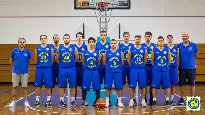 Foto squadra Basket2000S.Marino 2020