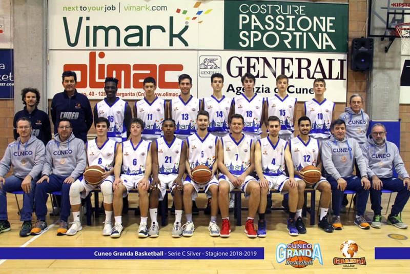 Foto squadra CuneoGrandaBK 2019