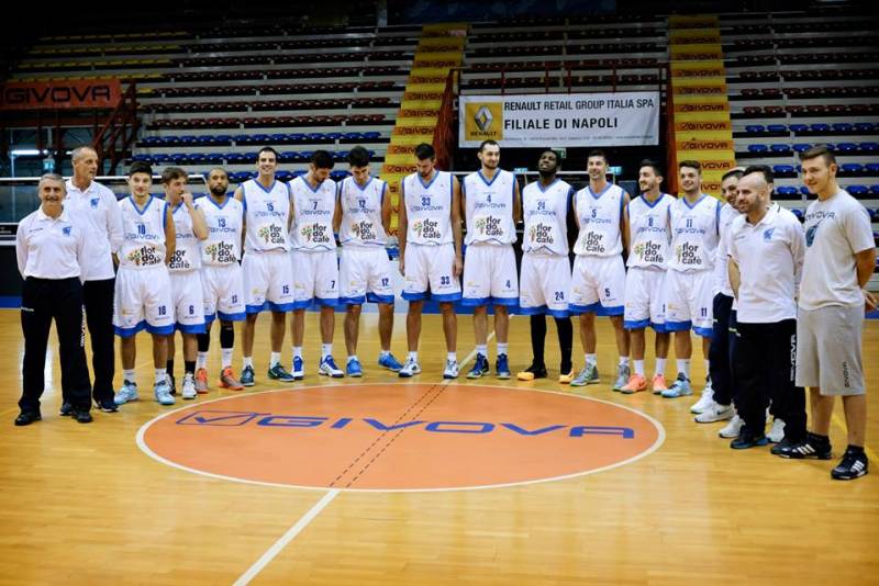 Foto squadra Azzurro Napoli Basket 2015