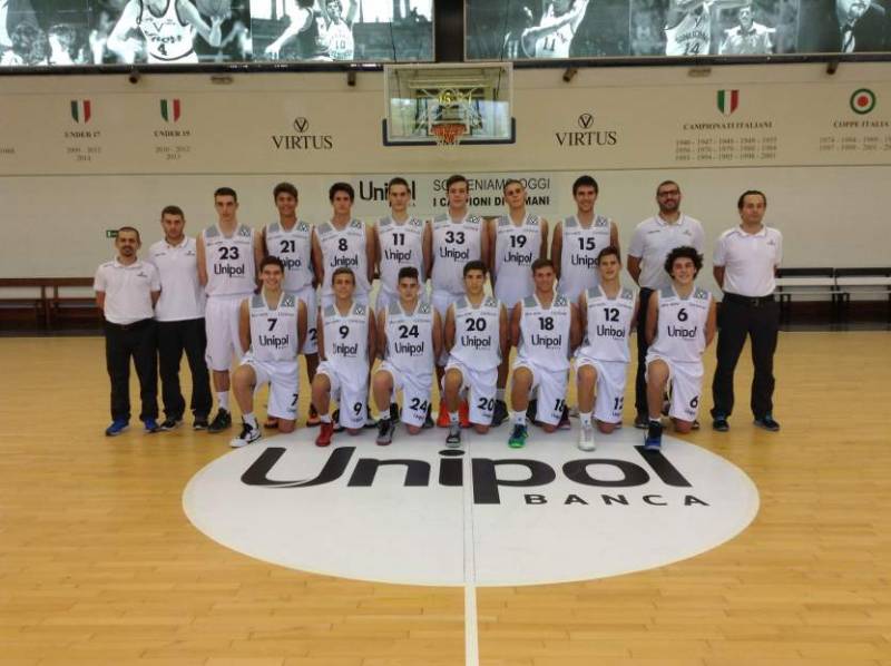 Foto squadra Virtus Bologna 2016