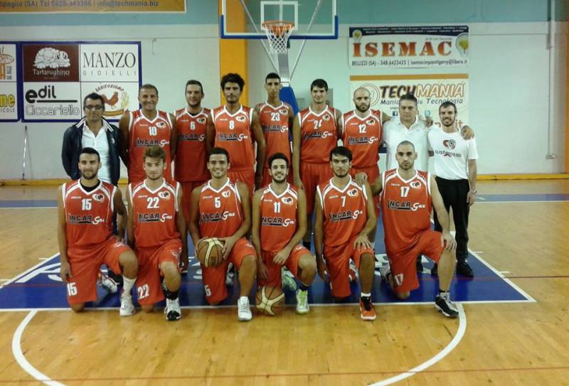 Foto squadra Basket Sarno 2014