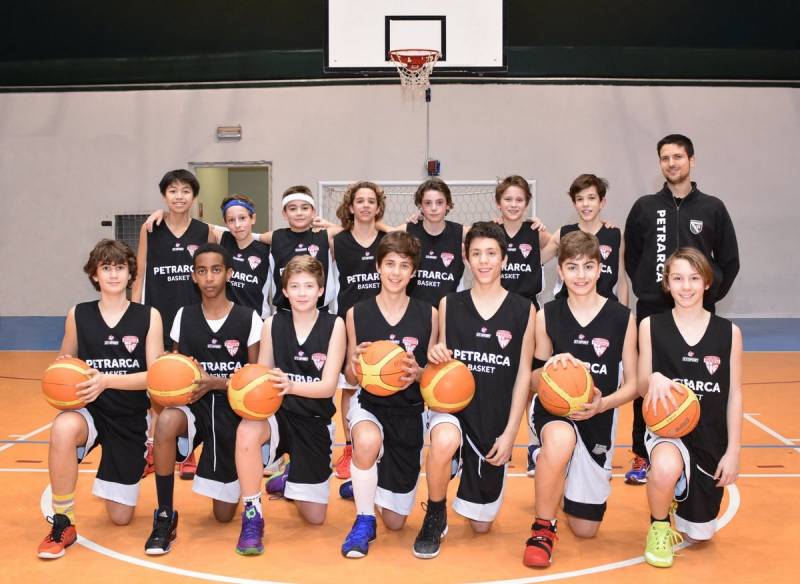 Foto squadra JuniorBasketPatavium 2016