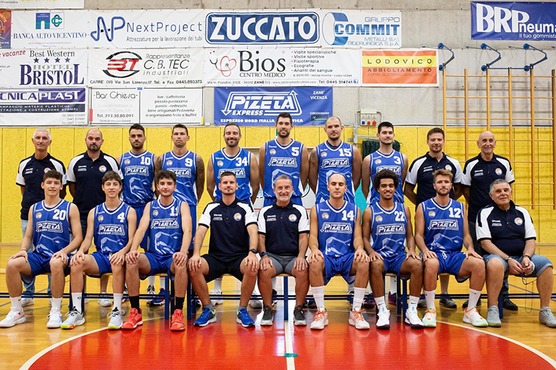 Foto squadra PlaybasketCarrè 2022