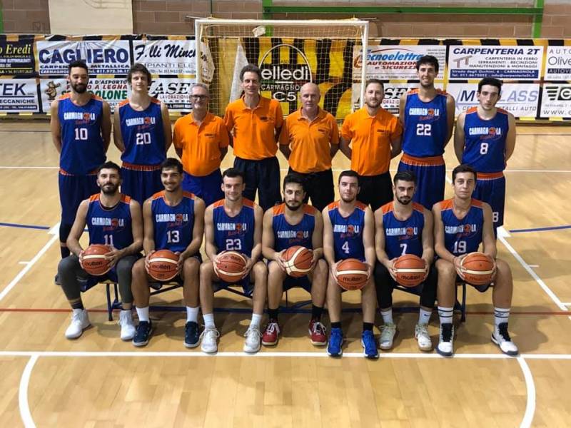 Foto squadra BasketCarmagnola 2020