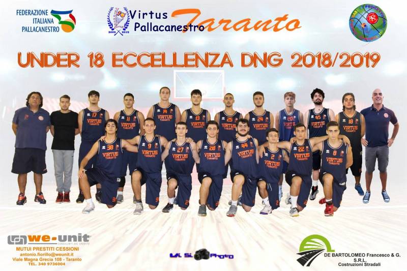 Foto squadra VirtusTaranto 2019