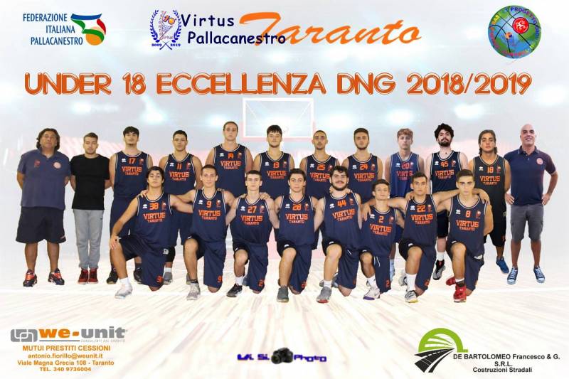 Foto squadra VirtusTaranto 2019 Foto squadra VirtusTaranto 2019