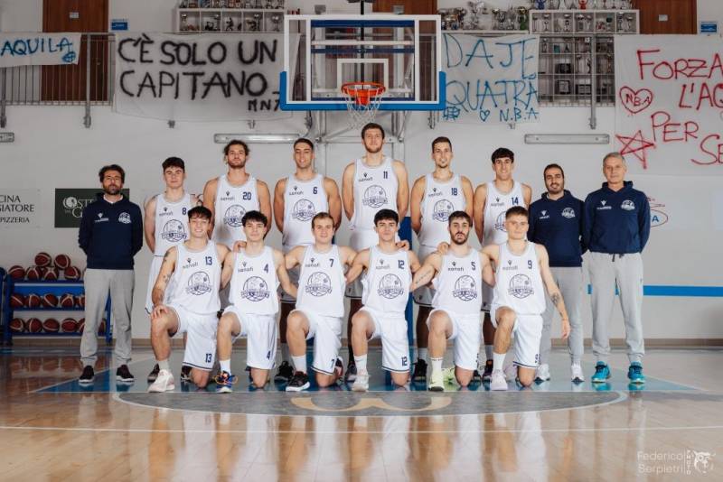 Foto squadra NBAquilano 2025 Foto squadra NBAquilano 2025